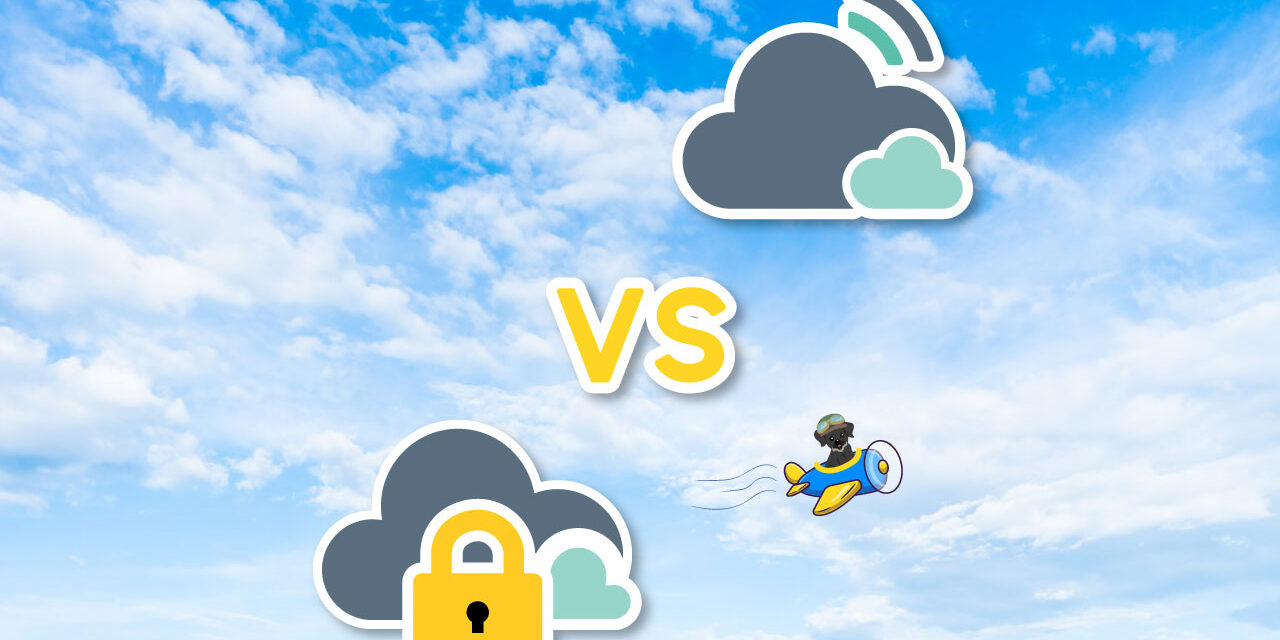Diferencias entre la nube pública y privada